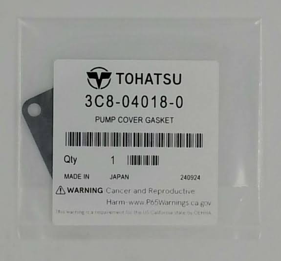 Tohatsu Mercury Fuel Pump Cover Gasket 3C8-04018-0 27-855569 9.9hp 15hp 40hp 50hp