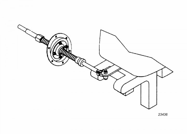 Boat Steering Outboard Splashwell Mounting Kit | 4Boats