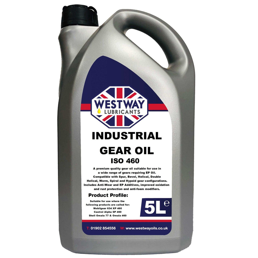 Industrial Gear Oil 460 Mineral Yellow Metal Safe - 4Boats