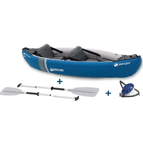 Inflatable Kayak Adventure Sevylor Kit - 4Boats