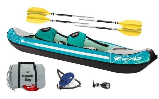 Inflatable Kayak Madison Sevylor Kit - 4Boats