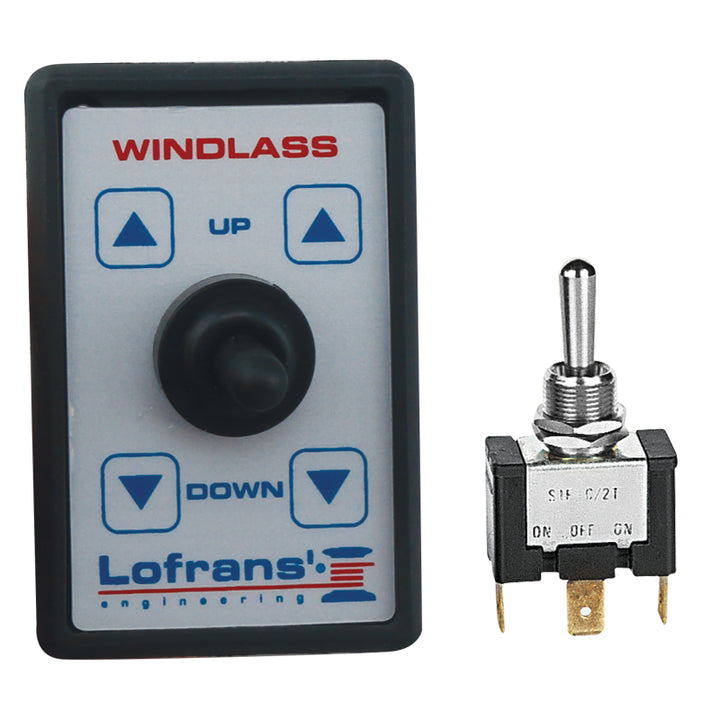 Lofrans 404728 Cockpit Control Switch Type L - Up-Off-Down Windlass Toggle