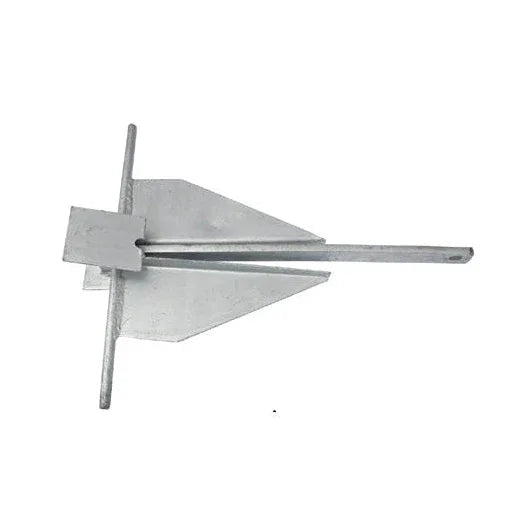 Galvanized Danforth Type Anchor Budget Boat Fluke Sand Mud Holding 1.5kg-15kg