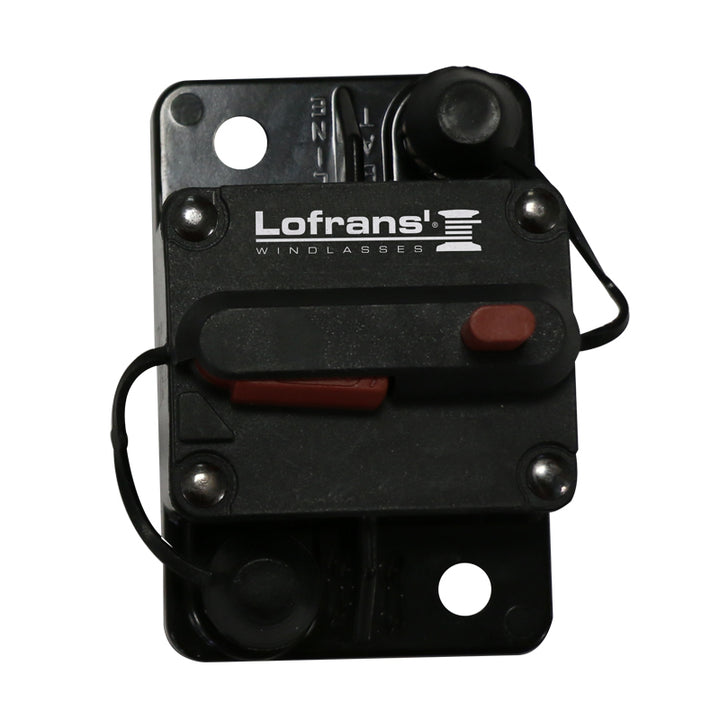 Lofrans 70A Thermal Circuit Breaker Surface Mount Windlass Protection 636088