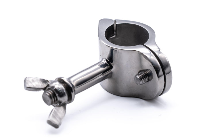 Jaw slide clamp bimini fitting with stem for solar panels 316 A4 stainless steel - 4Boats