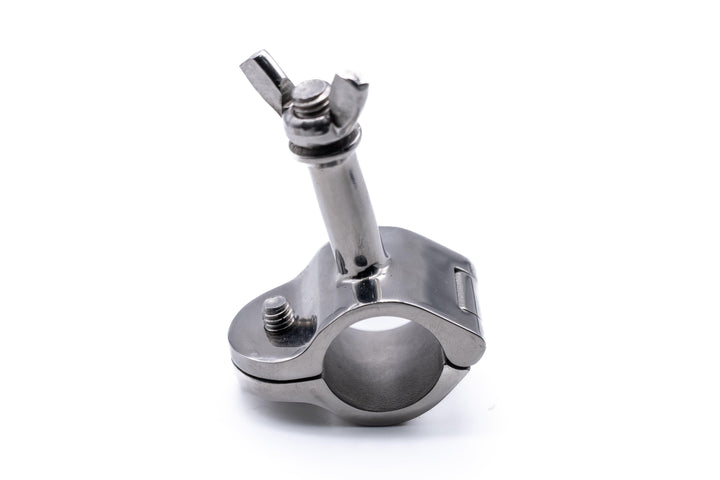 Jaw slide clamp bimini fitting with stem for solar panels 316 A4 stainless steel - 4Boats