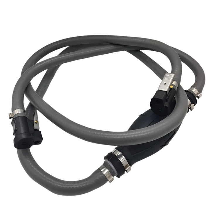 Johnson/Evinrude fuel line with durable connectors for reliable fuel transfer in boats