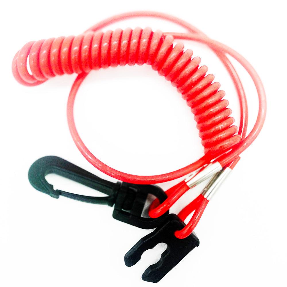 Kill Cord For Honda, OMC Outboard Motor Engine Safety Lanyard Kill Switch - 4Boats