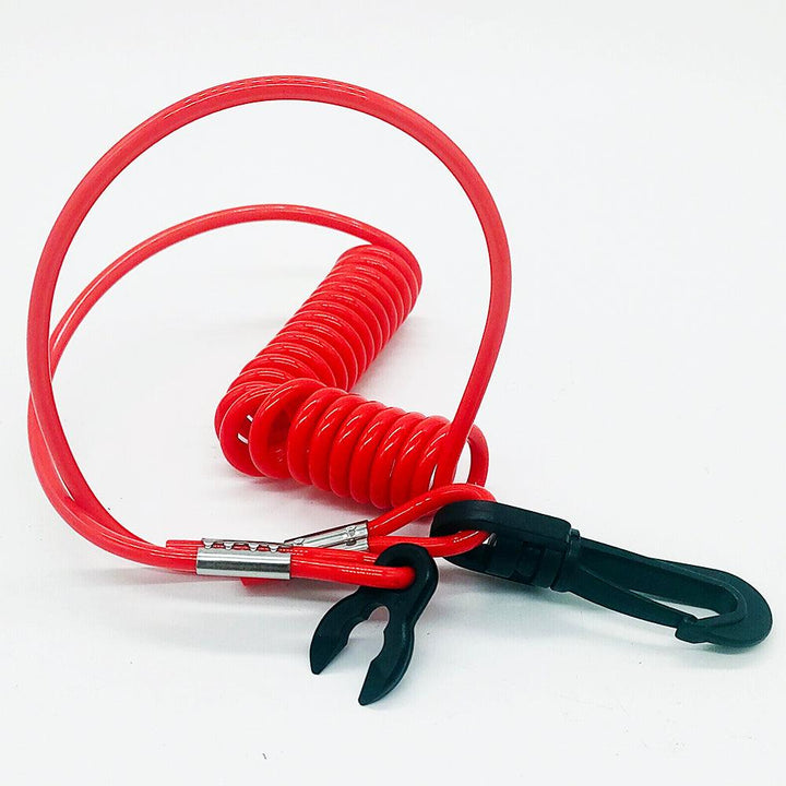 Kill Cord For Suzuki Outboard Motor Engine Safety Lanyard Kill Switch - 4Boats