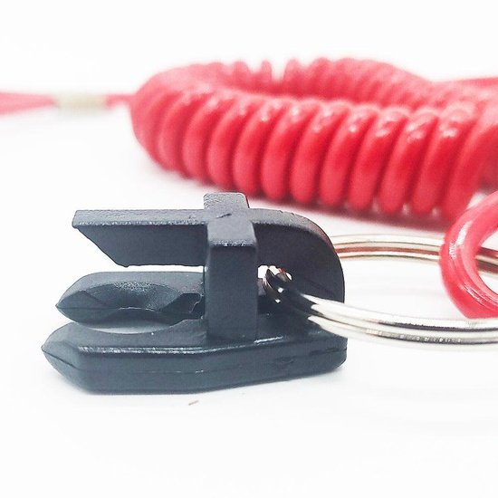 Kill Cord For Volvo Penta OMC Johnson Outboard Motor Engine Safety Lanyard Kill Switch - 4Boats