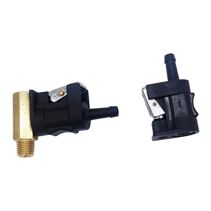 Kit of Fuel Line Tank End Fitting 5/16 Quick Release Connector for Yamaha Outboard - 4Boats