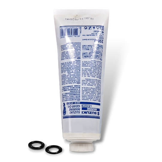 Suzuki Outboard Gearbox Oil Change Kit DF2.5–DF140 – Gear Oil + Gasket ...