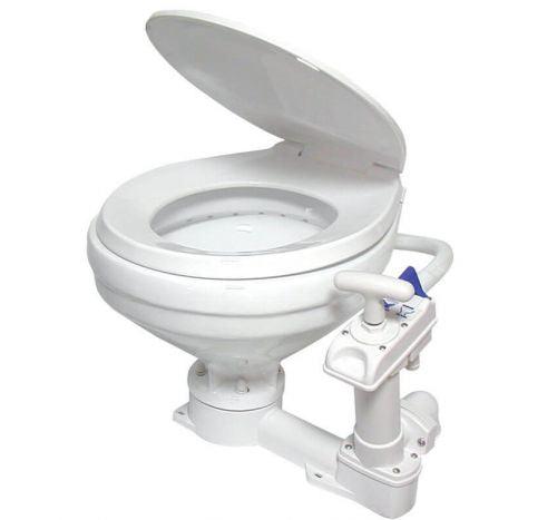 Lalizas Large Bowl Manual Toilet - 4Boats