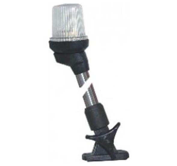 Lalizas Pole Navigation Light - Folding - White with Black Housing - 23cm - 4Boats