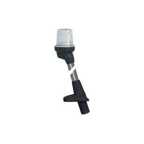 Lalizas Pole Navigation Light - Plug In - White with Black Housing - 130cm - 4Boats