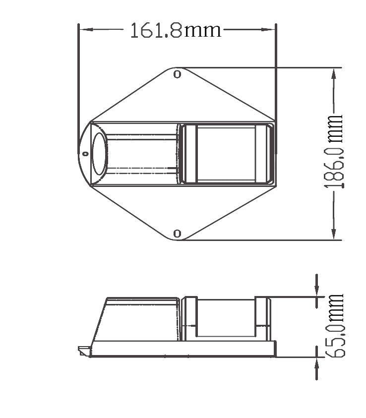 LED Combo Masthead & Deck Light – boats up to 12m - 4Boats