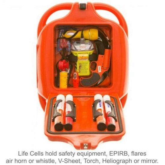 Life Cell FL3 Flotation Device for 4 People - Orange - 4Boats