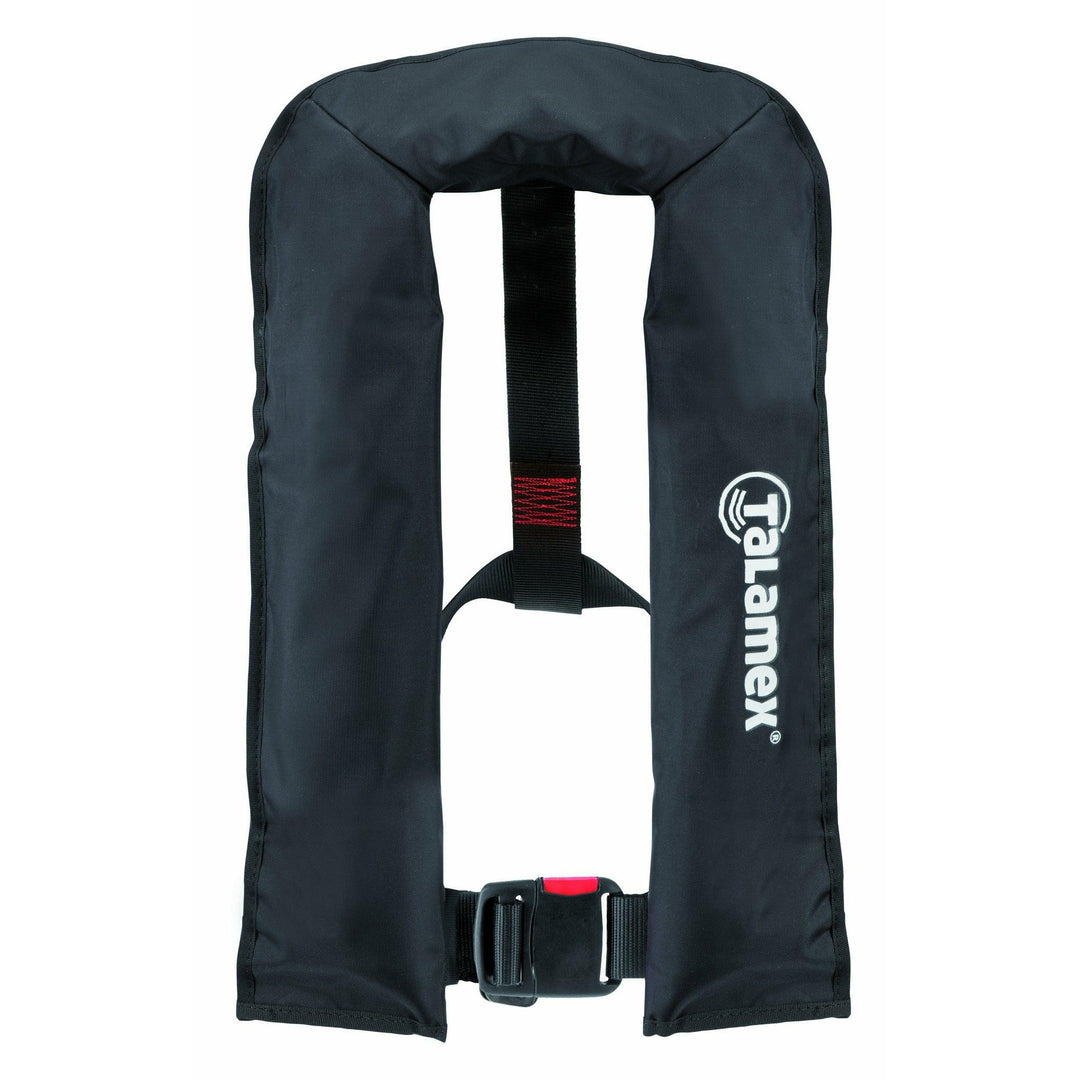 Life Jacket Talamex Auto. Waist Belt 150N Black - 4Boats