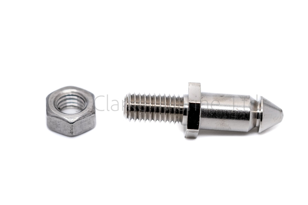 Lift the dot threaded fastener stud and nut M5 x 10mm ( Double height ) - 4Boats