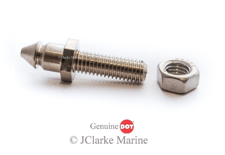 Lift the dot threaded fastener stud and nut M5 x 15mm - 4Boats