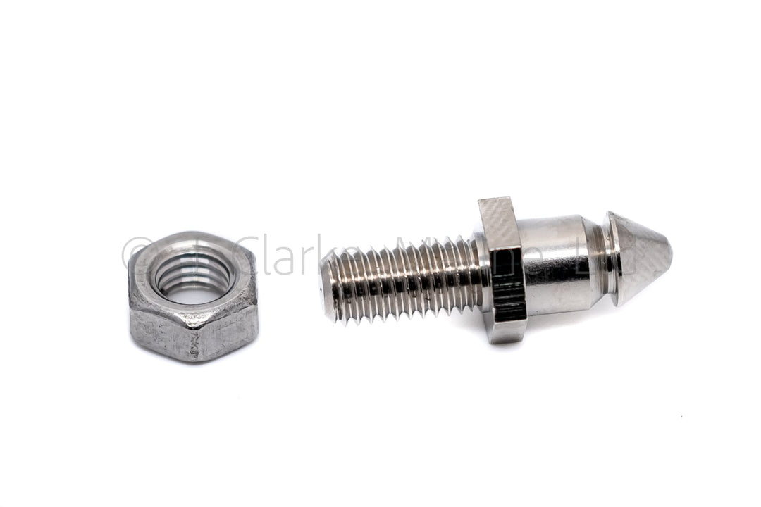 Lift the dot threaded stud fastener and nut M5 x 10mm machine thread - 4Boats