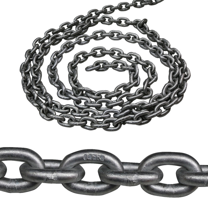 Lofrans 8mm Galvanised Calibrated Anchor Chain 30m Pack G40 ISO 4565 DIN 766