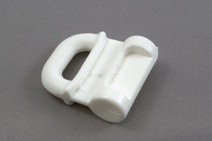 Low friction sail slide slug white plastic - 4Boats