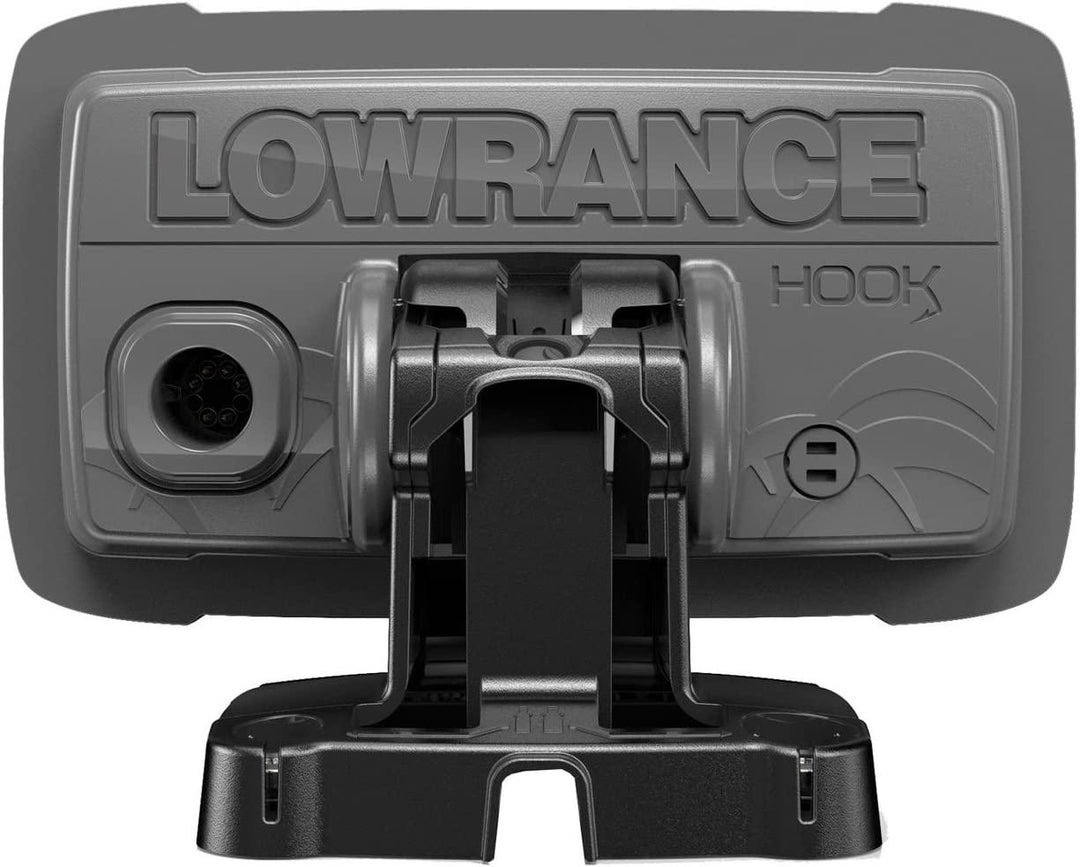 Lowrance New Hook 2 4X Bullet Skimmer Fishfinder with Skimmer Transducer - 4Boats