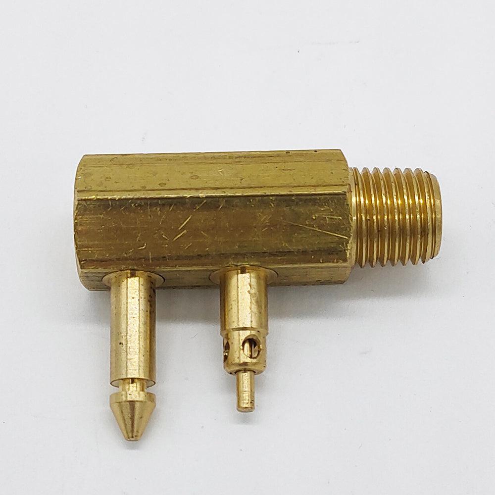 Male Fuel Tank Fitting 1/4" Npt Brass Connector for OMC JOHNSON Outboard - 4Boats