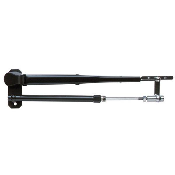 Marinco Wiper Arm Pantographic SS Articulating Black - 4Boats