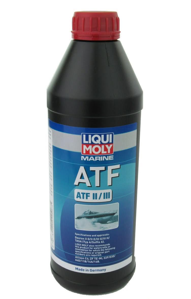 Liqui Moly Marine ATF Oil 1L Synthetic Gearbox Transmission Fluid Boat Engine