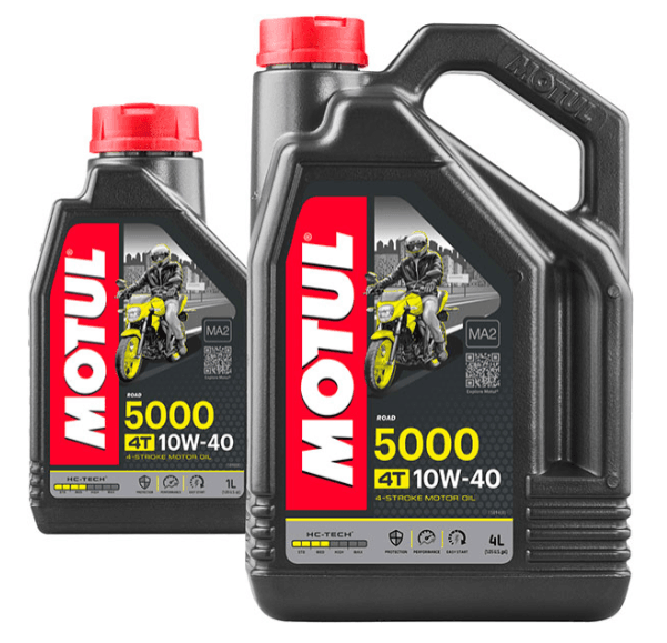 Motul 5000 10W40 4T Promo Pack 4+1 L - 104358 - 4Boats