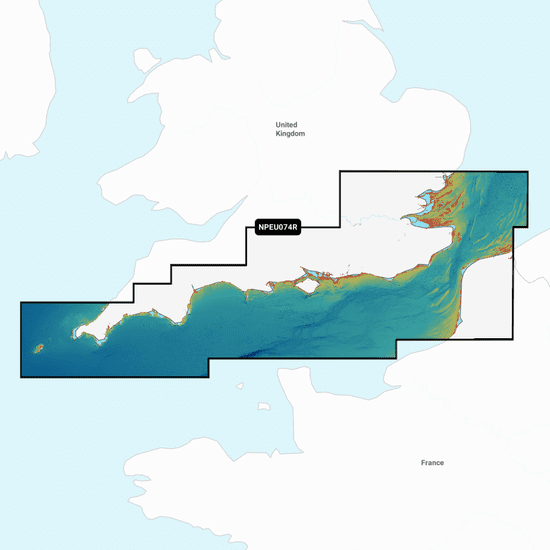 Navionics Platinum+ Regular Chart: EU074R - England South Coast - 4Boats