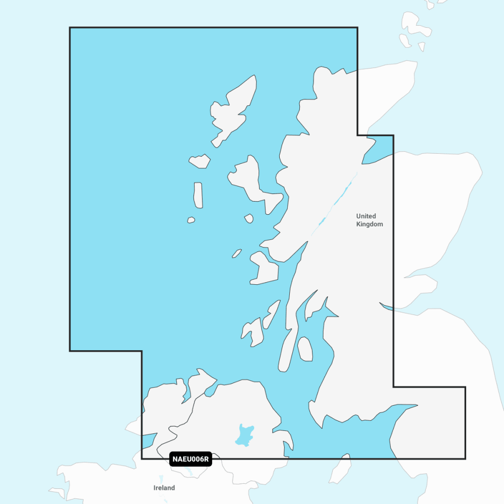 Navionics+ Regular Chart: EU006R - Scotland West Coast - 4Boats