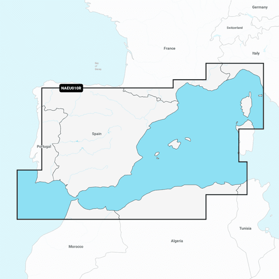 Navionics+ Regular Chart: EU010R - Spain Mediterranean Coast - 4Boats