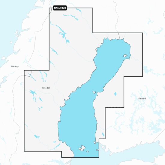 Navionics+ Regular Chart: EU047R - Gulf of Bothnia - 4Boats