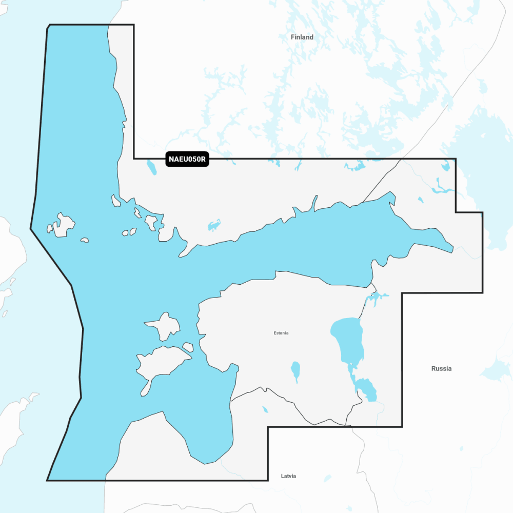 Navionics+ Regular Chart: EU050R - Gulf of Finland & Riga - 4Boats