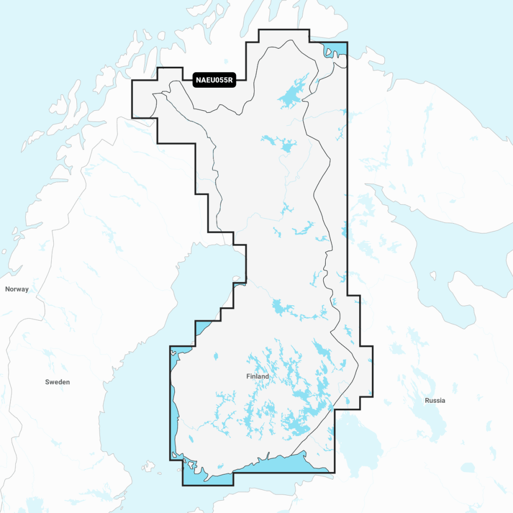 Navionics+ Regular Chart: EU055R - Finland Lakes & Rivers - 4Boats