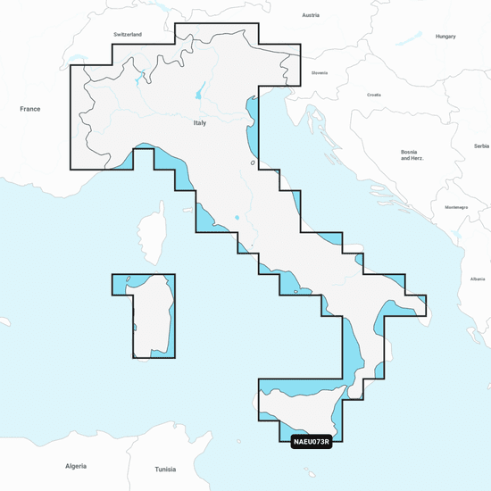 Navionics+ Regular Chart: EU073R - Italy Lakes & Rivers - 4Boats