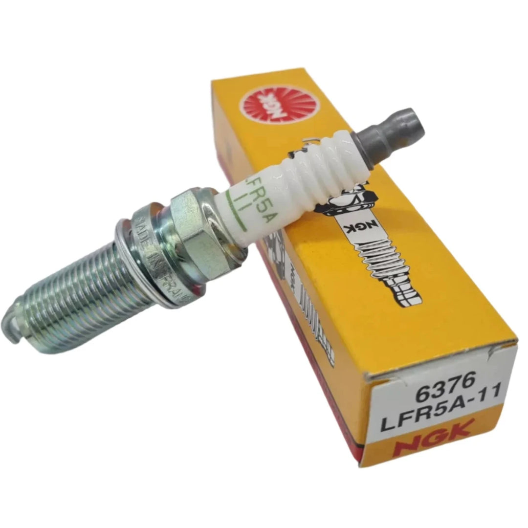 NGK LFR5A-11 Spark Plug for Mercury Mariner, Yamaha, Suzuki Outboards - Genuine Replacement - 4Boats