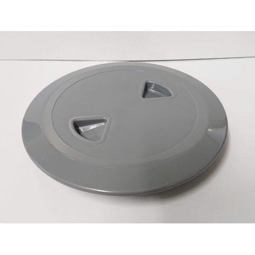 Nuova Rade Inspection Grey Hatch - 133mm Dia - 4Boats