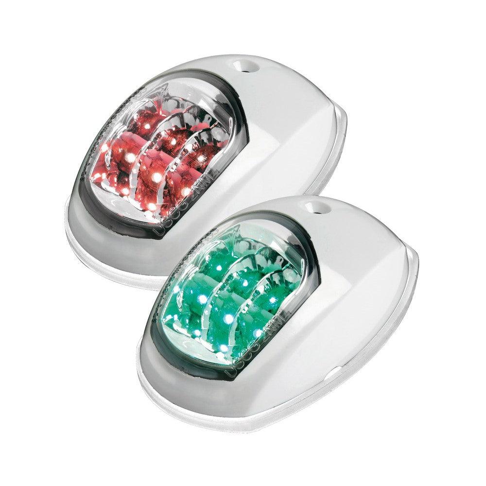 Osculati Evoled Navigation Lights Port & Starboard - Polished SS - 4Boats