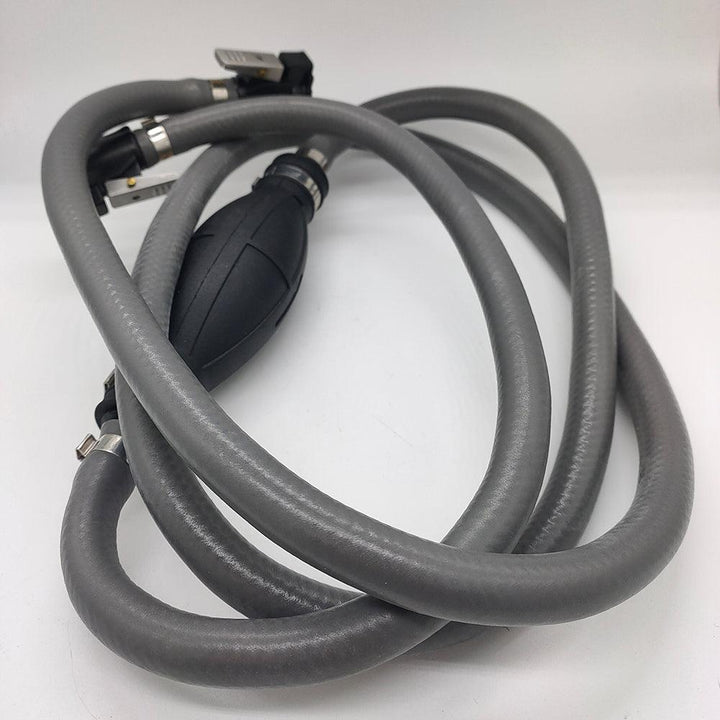 Outboard Fuel Line Hose Kit with Primer Bulb, Connectors for Johnson/Evinrude/OMC - 4Boats