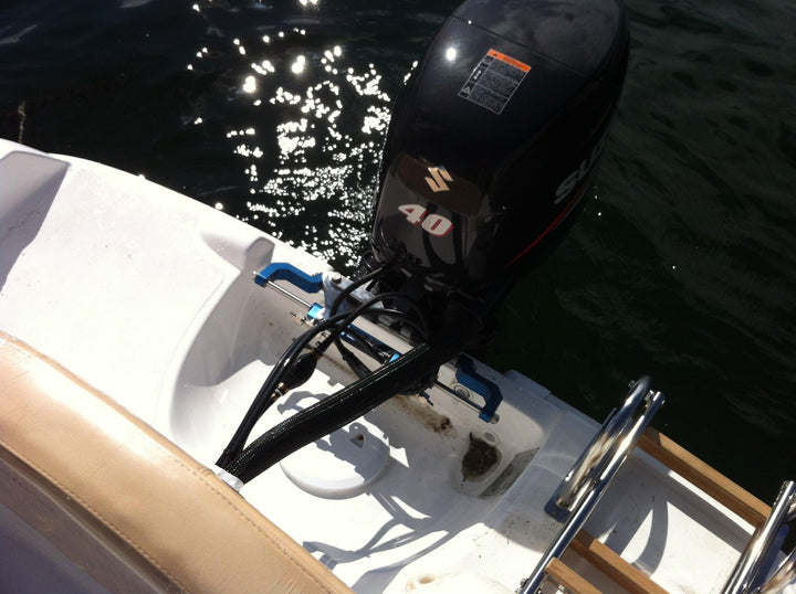 Outboard hydraulic steering system for engines up to 80HP Mavi Mare - 4Boats