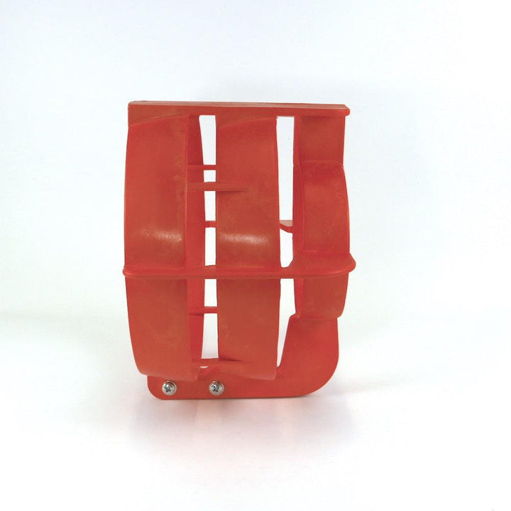 MidMarine outboard propeller guard 11 inch in bright orange designed to enhance boating safety