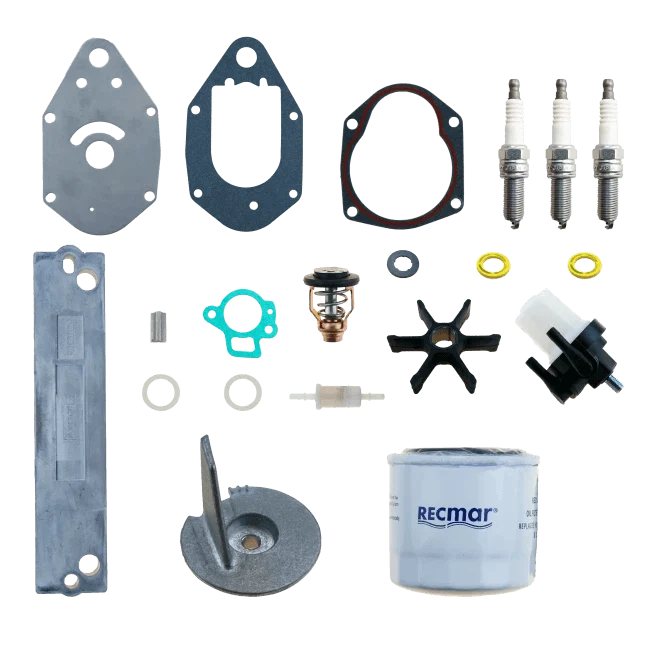Original service components for Mercury 40HP 3-Cylinder EFI 4-Stroke Service Kit