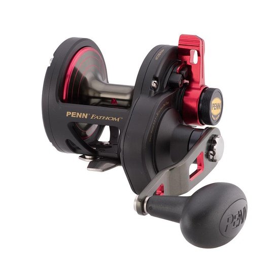 Penn Fathom 30 Lever Drag Multiplier Reel - Left Handed - 4Boats