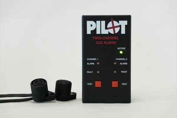 Pilot Twin Gas Alarm 12/24v - 4Boats