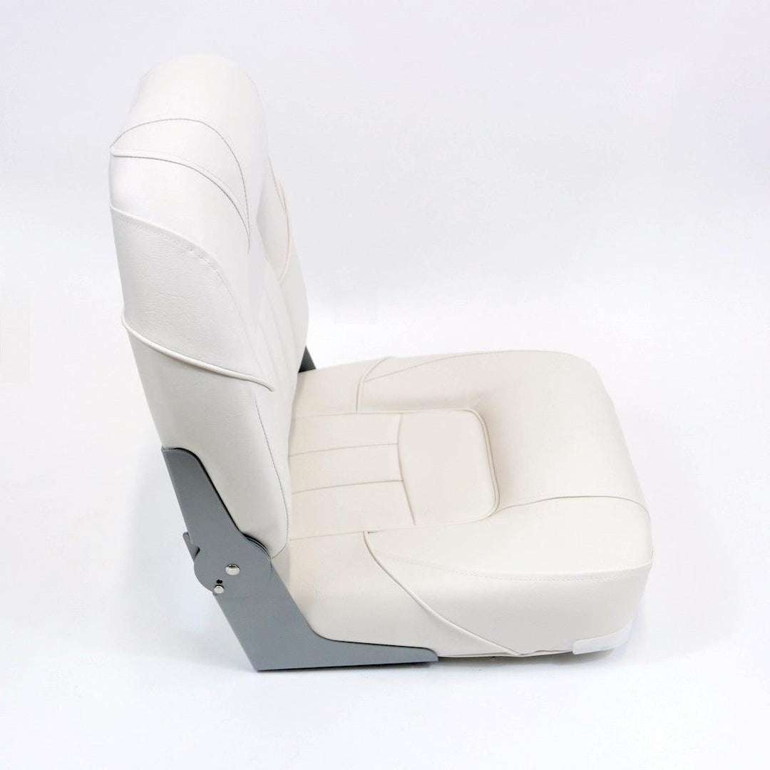 Premium Centurion Boat Seat – White Style - 4Boats