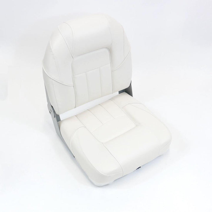 Premium Centurion Boat Seat – White Style - 4Boats